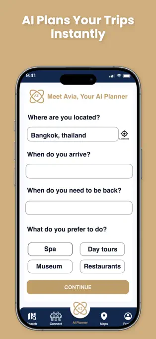CrewVIP — AI planner