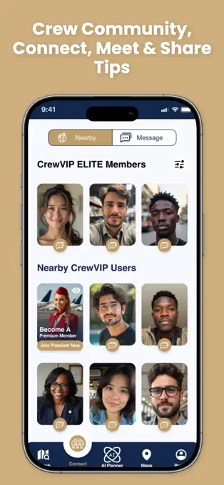 CrewVIP — Connect