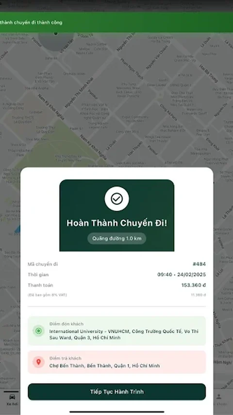 XE — Trip summary